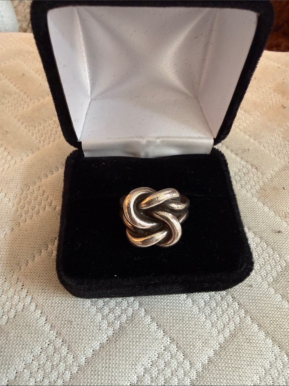 James Avery Silver Knot Statement Ring - Women Jewelry